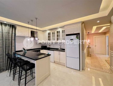 Апартаменты премиум класса с дизайнерским ремонтом, планировкой 2+1, в 250м до пляжа, район Каргыджак-id-4800-фото-3