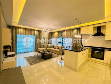 Апартаменты премиум класса с дизайнерским ремонтом, планировкой 2+1, в 250м до пляжа, район Каргыджак-id-4800-фото-4