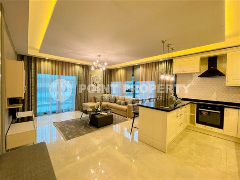 Апартаменты премиум класса с дизайнерским ремонтом, планировкой 2+1, в 250м до пляжа, район Каргыджак-id-4800-фото-4