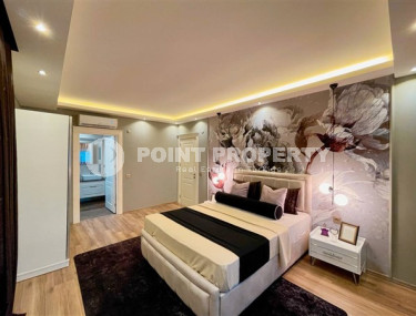 Апартаменты премиум класса с дизайнерским ремонтом, планировкой 2+1, в 250м до пляжа, район Каргыджак-id-4800-фото-5