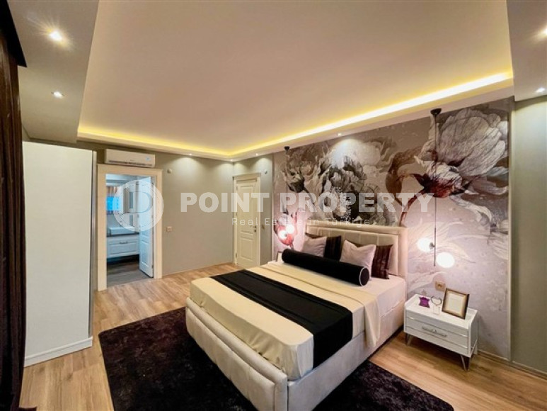 Апартаменты премиум класса с дизайнерским ремонтом, планировкой 2+1, в 250м до пляжа, район Каргыджак-id-4800-фото-5