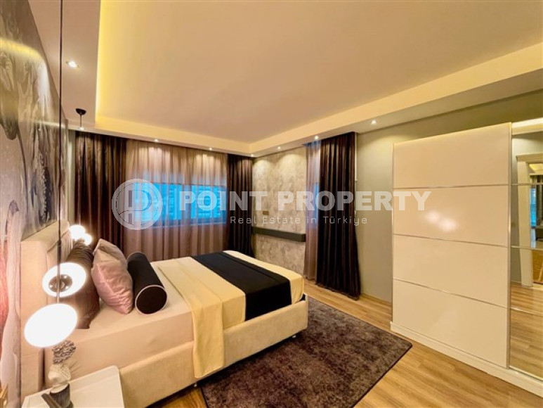 Апартаменты премиум класса с дизайнерским ремонтом, планировкой 2+1, в 250м до пляжа, район Каргыджак-id-4800-фото-6