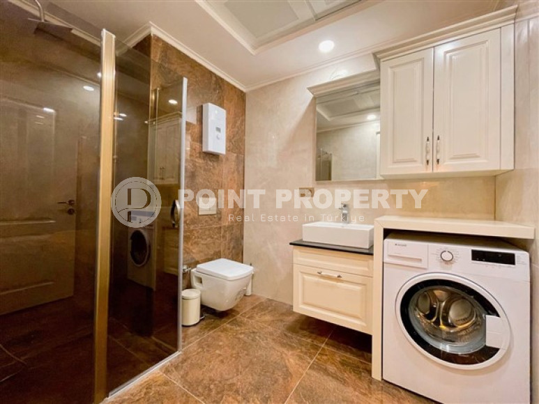 Апартаменты премиум класса с дизайнерским ремонтом, планировкой 2+1, в 250м до пляжа, район Каргыджак-id-4800-фото-8