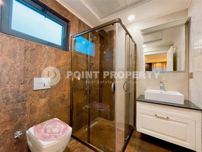 Апартаменты премиум класса с дизайнерским ремонтом, планировкой 2+1, в 250м до пляжа, район Каргыджак-id-4800-фото-9