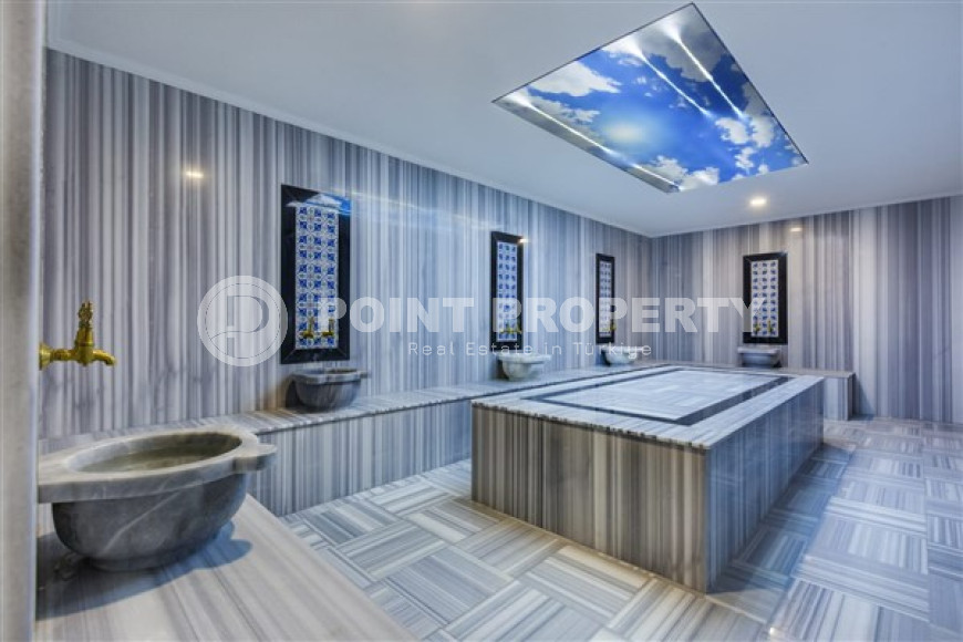 Апартаменты премиум класса с дизайнерским ремонтом, планировкой 2+1, в 250м до пляжа, район Каргыджак-id-4800-фото-12