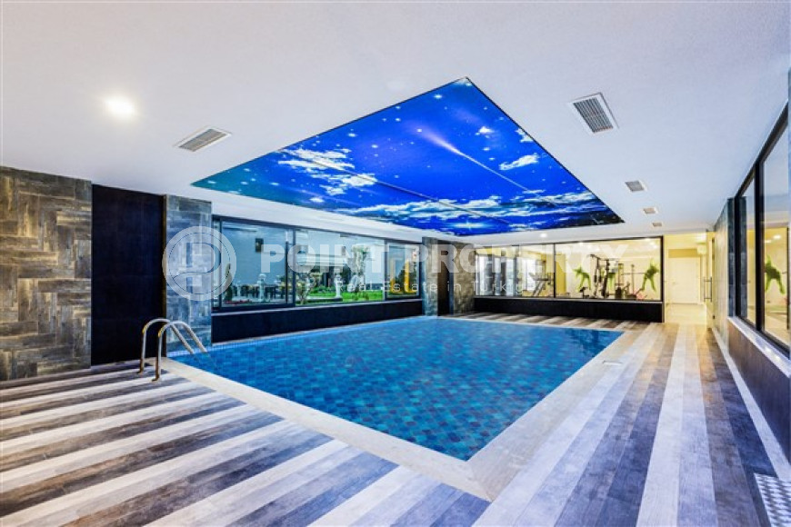 Апартаменты премиум класса с дизайнерским ремонтом, планировкой 2+1, в 250м до пляжа, район Каргыджак-id-4800-фото-14