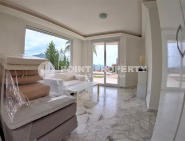 Оригинальная вилла с планировкой комнат 3+1 на земельном участке 550 м2 в районе Оба-id-4802-фото-3