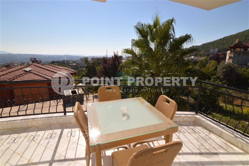 Оригинальная вилла с планировкой комнат 3+1 на земельном участке 550 м2 в районе Оба-id-4802-фото-11