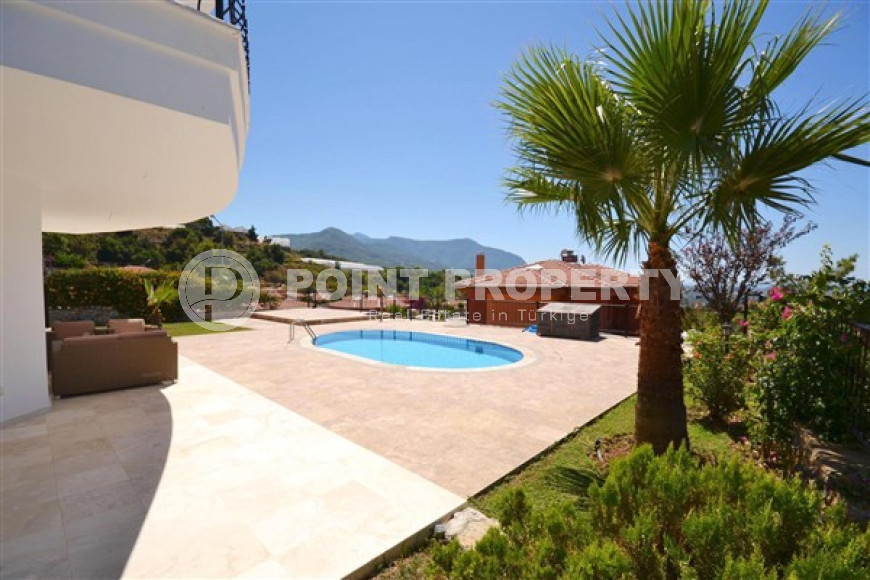 Оригинальная вилла с планировкой комнат 3+1 на земельном участке 550 м2 в районе Оба-id-4802-фото-14