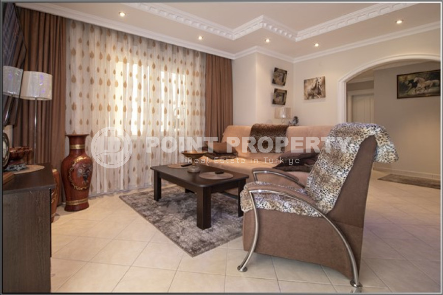 Convenient and comfortable apartment with an area of 120 m2 on the 7th floor of the complex, Mahmutlar district-id-4805-photo-2