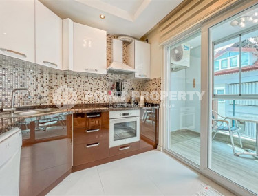 Респектабельный 2+1 пентхаус с площадью 110 м2 на первой береговой линии, центр Аланьи-id-4806-фото-3