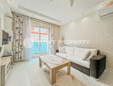 Респектабельный 2+1 пентхаус с площадью 110 м2 на первой береговой линии, центр Аланьи-id-4806-фото-4