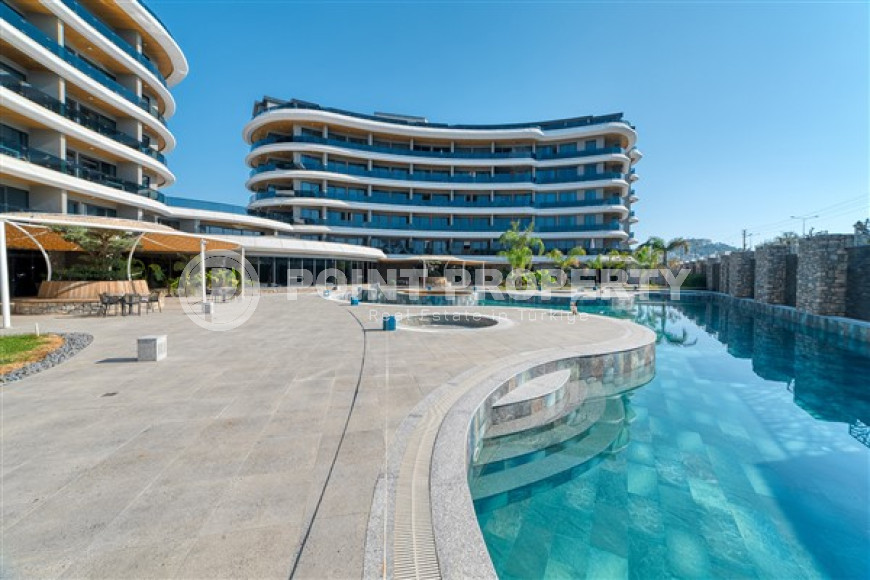 Превосходные апартаменты с площадью 65 м2 в 50 метрах от берега моря, Каргыджак-id-4808-фото-21