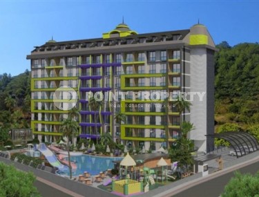 Two-room apartment in a residence under construction with a completion date of December 2023, Gazipasa-id-4809-photo-1