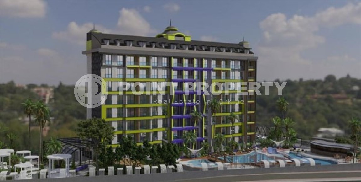 Two-room apartment in a residence under construction with a completion date of December 2023, Gazipasa-id-4809-photo-3