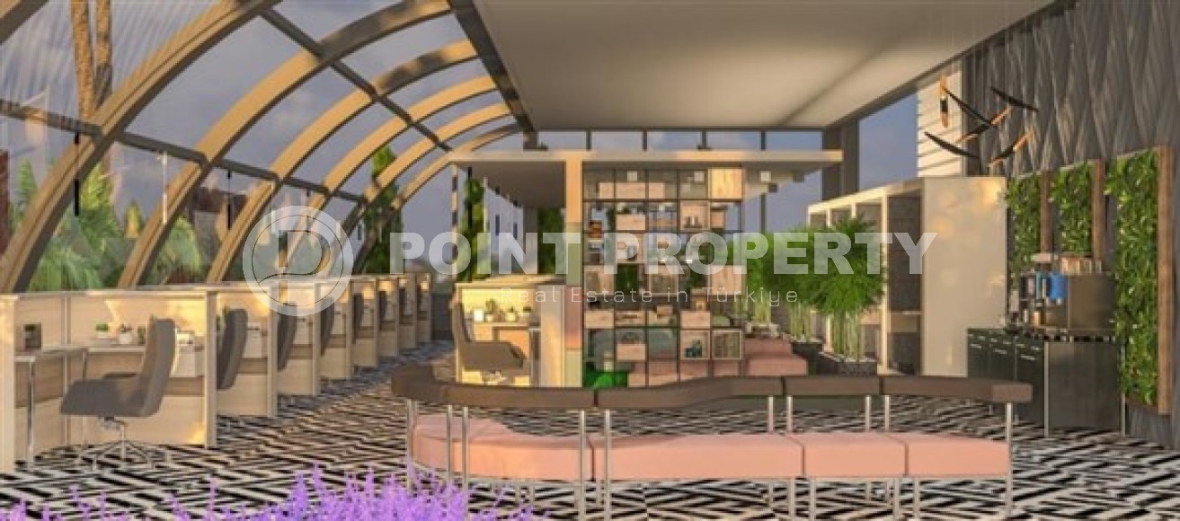 Two-room apartment in a residence under construction with a completion date of December 2023, Gazipasa-id-4809-photo-8