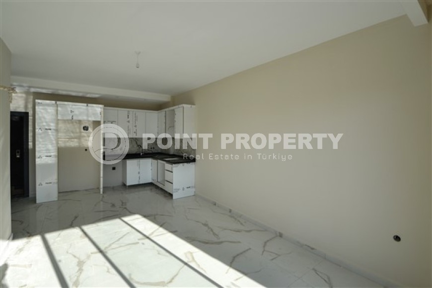 Квартира 1+1 с балконом на этапе чистовой отделки, район Каргыджак-id-4810-фото-3