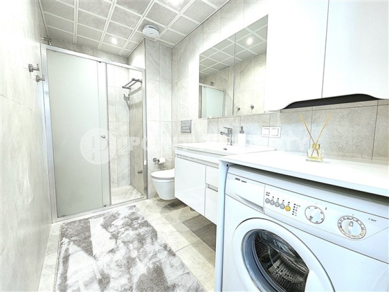 Стильная современная квартира 2+1 в нескольких минутах ходьбы от центра района Джикджилли-id-4819-фото-7