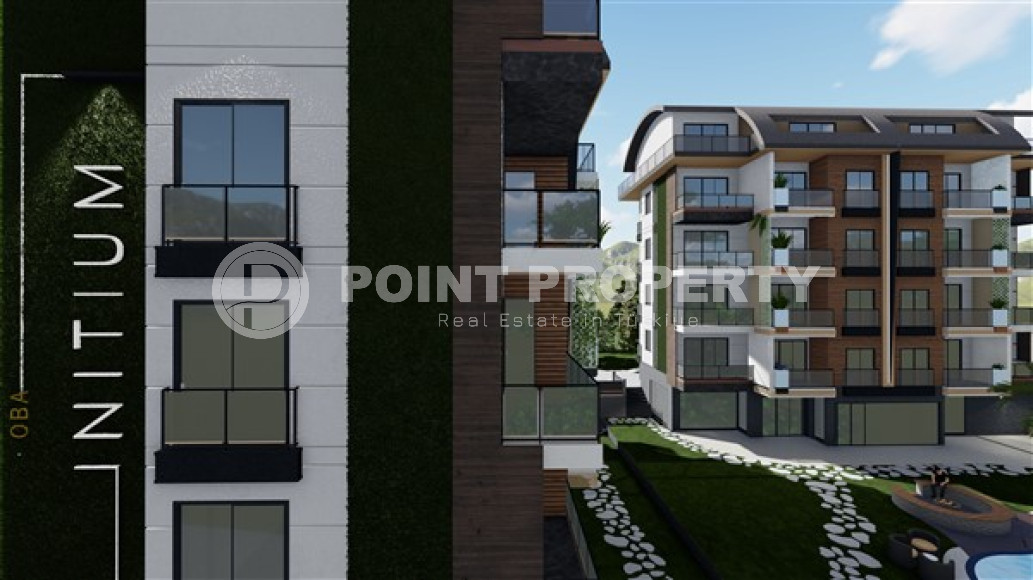 Spacious duplex 3+1, 170m² in a complex under construction, in the Alanya region - Oba-id-1394-photo-4