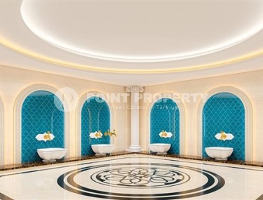 Apartment 1+1, total area 60 m2, in a residential complex under construction in the center of Mahmutlar district-id-4821-photo-4