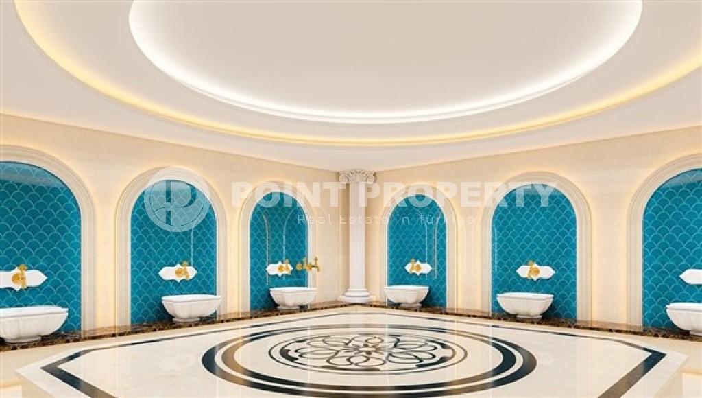 Apartment 1+1, total area 60 m2, in a residential complex under construction in the center of Mahmutlar district-id-4821-photo-4