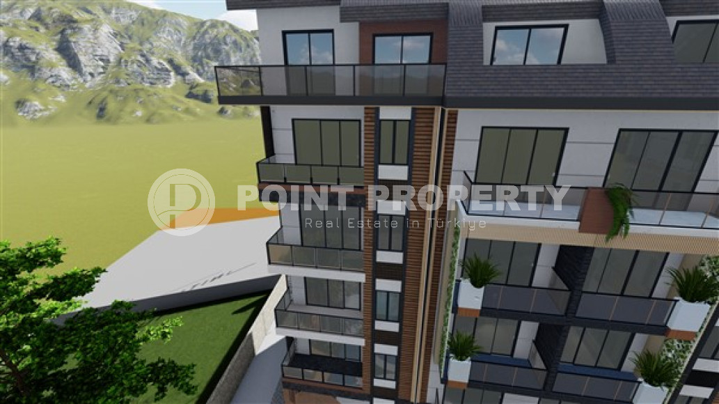 Spacious duplex 3+1, 170m² in a complex under construction, in the Alanya region - Oba-id-1394-photo-10