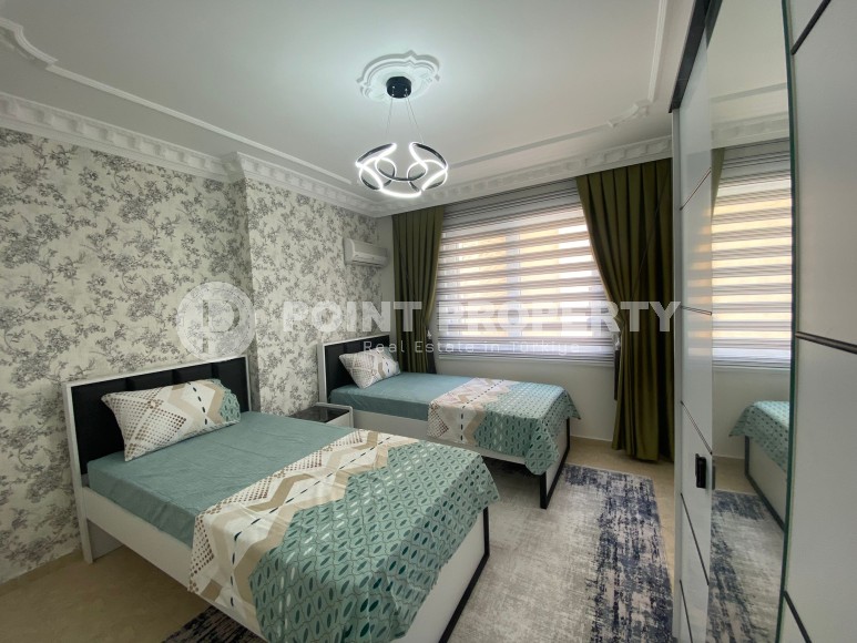 Two bedroom apartment for rent in a complex with a swimming pool, in the center of Mahmutlar, Alanya-id-4814-photo-14