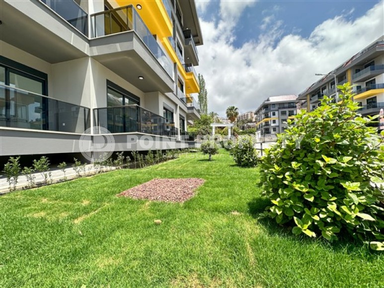 Небольшая квартира с планировкой 1+1 в жилом комплексе 2022 года постройки, район Аланьи- Кестель.-id-4825-фото-12