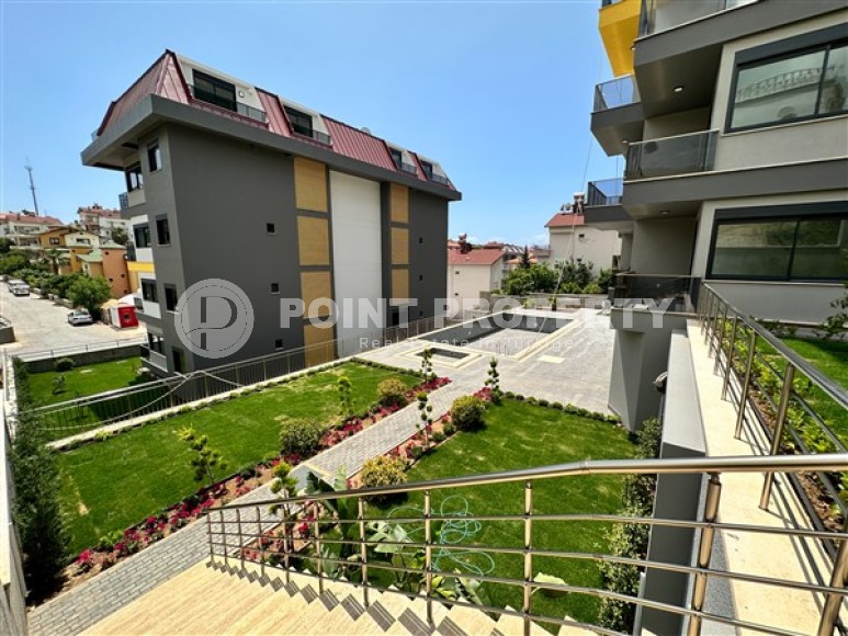 Небольшая квартира с планировкой 1+1 в жилом комплексе 2022 года постройки, район Аланьи- Кестель.-id-4825-фото-13