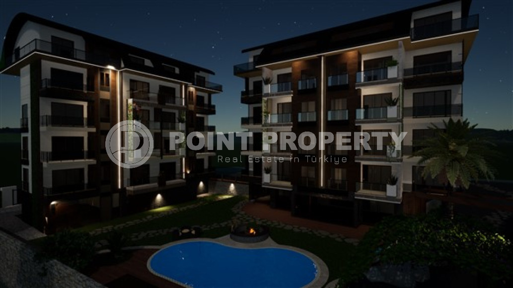 Spacious duplex 3+1, 170m² in a complex under construction, in the Alanya region - Oba-id-1394-photo-14