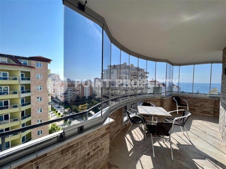 Комфортабельные апартаменты с видом на море, планировкой 2+1 в районе Махмутлар-id-4827-фото-12