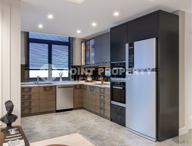 New apartments with an area of 75 - 120 m2 in a residence under construction with excellent infrastructure, Mersin, Tomyuk-id-4830-photo-4