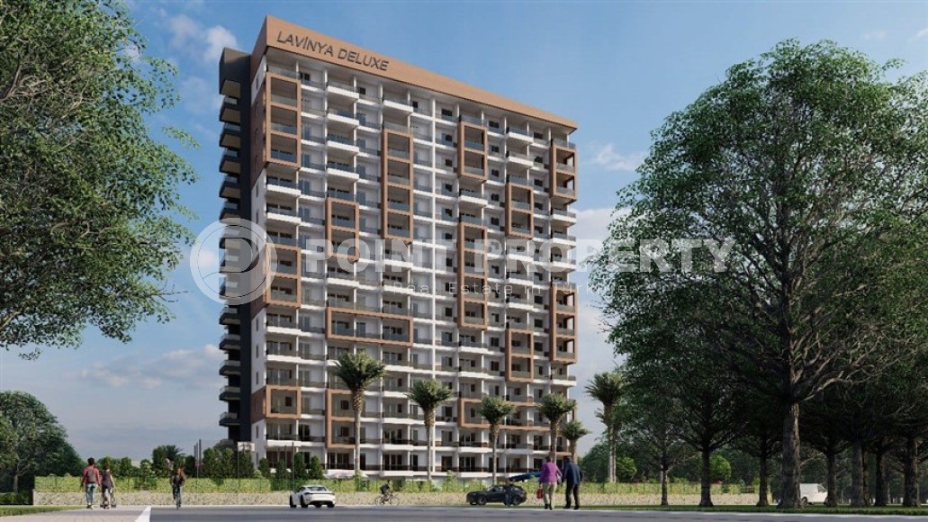 Двухкомнатные квартиры с площадью 48 - 70 м2 по недорогой цене в новом комплексе, Мерсин, Томюк-id-4832-фото-16