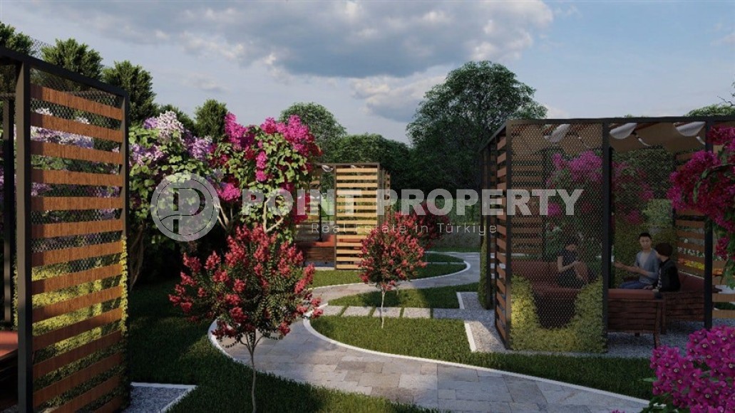 Двухкомнатные квартиры с площадью 48 - 70 м2 по недорогой цене в новом комплексе, Мерсин, Томюк-id-4832-фото-9