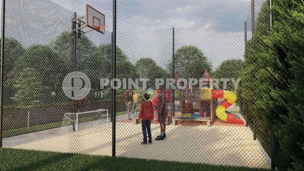 Двухкомнатные квартиры с площадью 48 - 70 м2 по недорогой цене в новом комплексе, Мерсин, Томюк-id-4832-фото-10