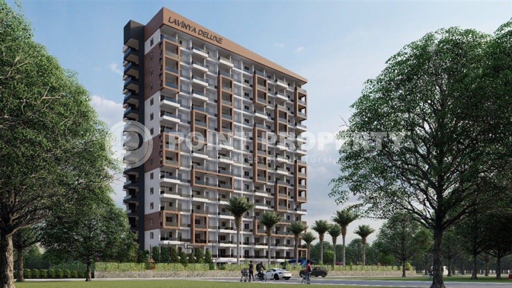 Двухкомнатные квартиры с площадью 48 - 70 м2 по недорогой цене в новом комплексе, Мерсин, Томюк-id-4832-фото-14