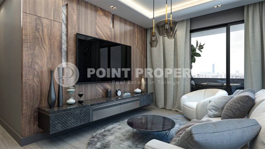 Apartments 1+1 and 2+1 with an area of 65 - 100 m2 in an investment project, Mersin, Teje-id-4835-photo-3