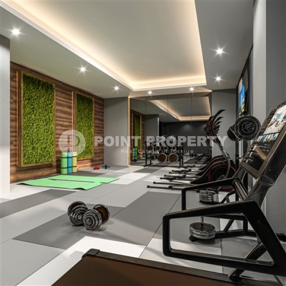 Apartments 1+1 and 2+1 with an area of 65 - 100 m2 in an investment project, Mersin, Teje-id-4835-photo-9