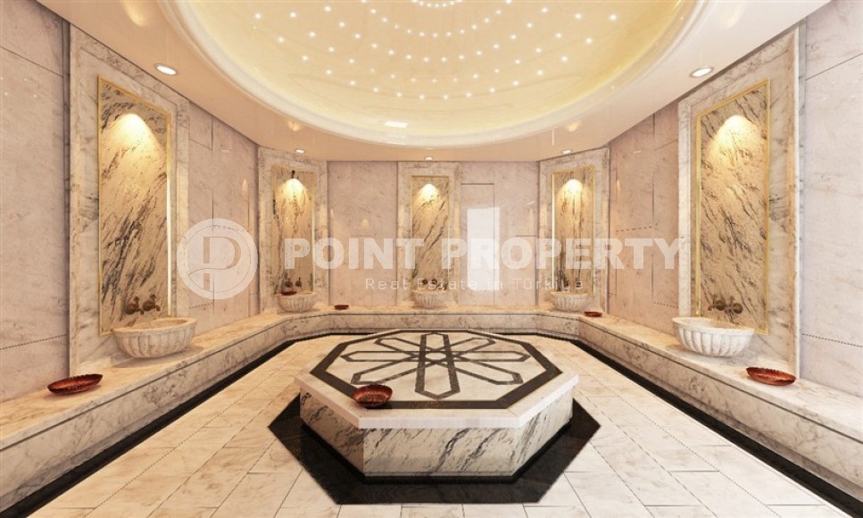 Apartments 1+1 and 2+1 with an area of 65 - 100 m2 in an investment project, Mersin, Teje-id-4835-photo-10