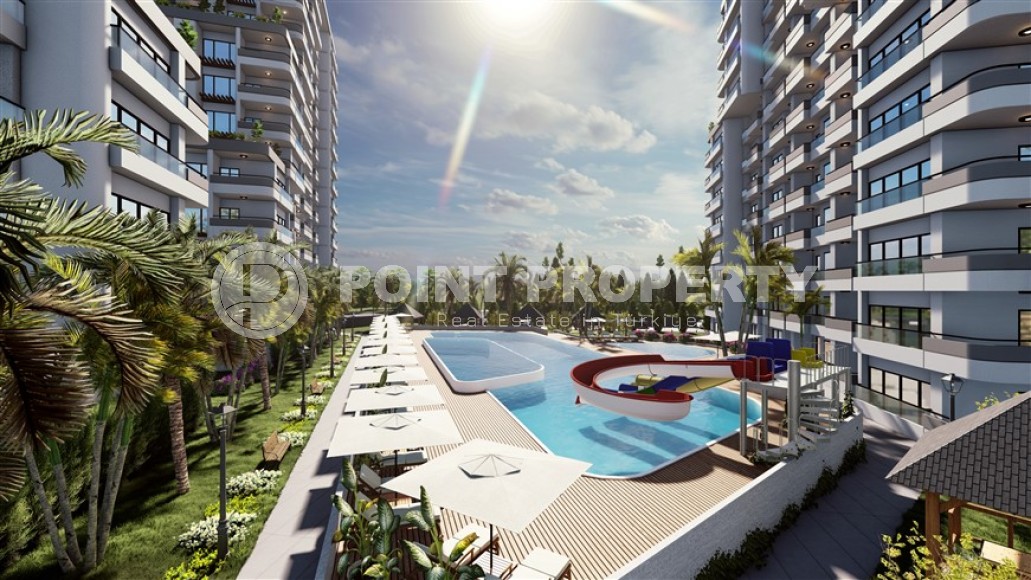Apartments 1+1 and 2+1 with an area of 65 - 100 m2 in an investment project, Mersin, Teje-id-4835-photo-13