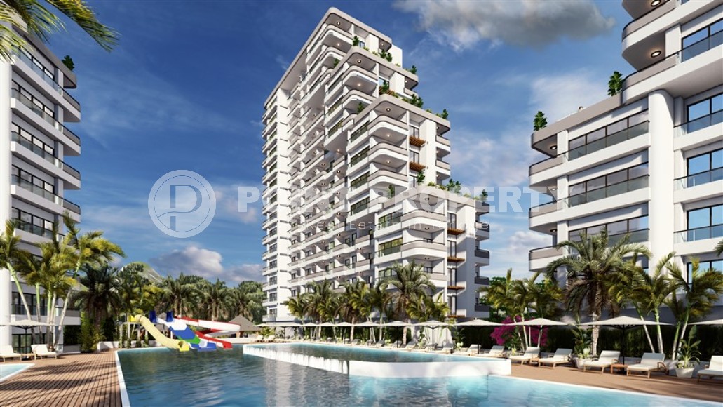 Apartments 1+1 and 2+1 with an area of 65 - 100 m2 in an investment project, Mersin, Teje-id-4835-photo-14