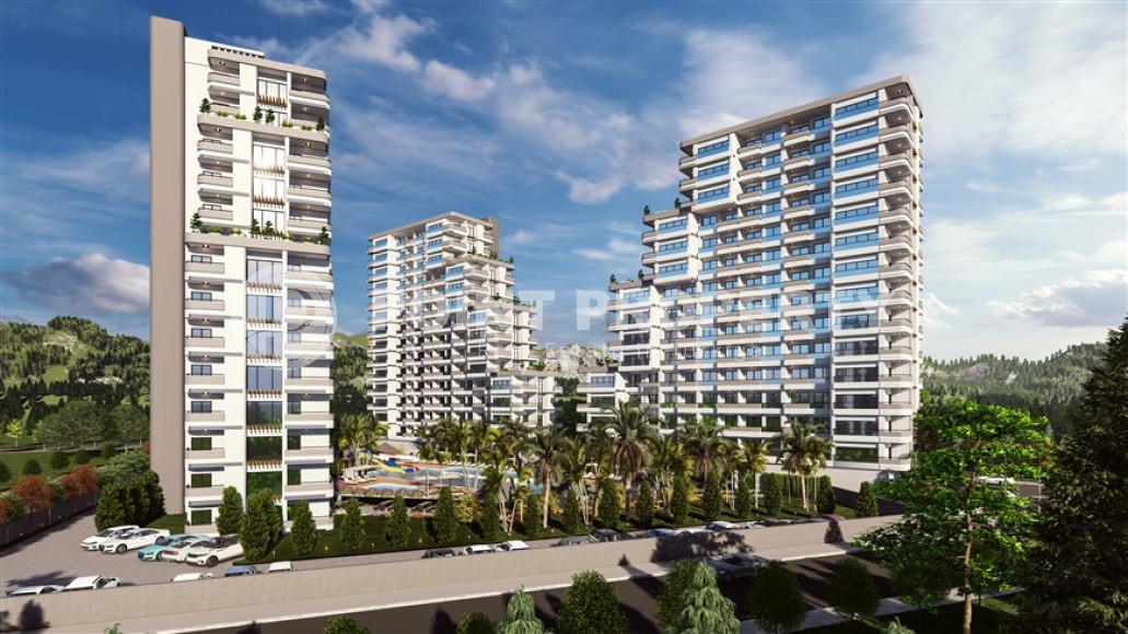 Apartments 1+1 and 2+1 with an area of 65 - 100 m2 in an investment project, Mersin, Teje-id-4835-photo-15