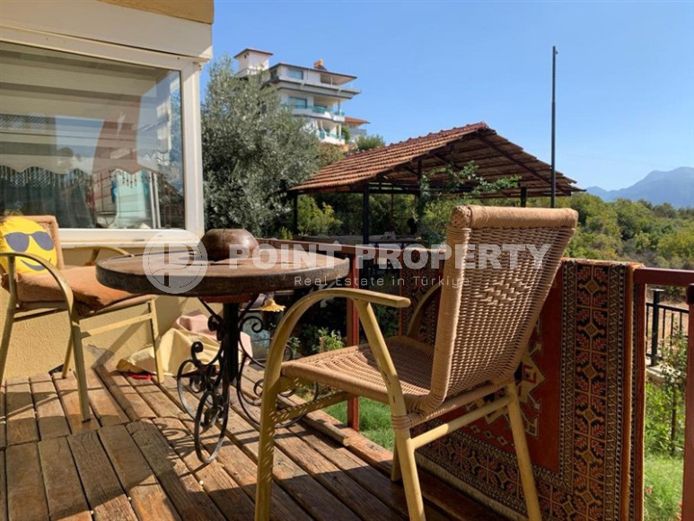 Furnished private villa 6+1, 290m² in the mountainous area of the center of Alanya Buykhasbahce.-id-1395-photo-14