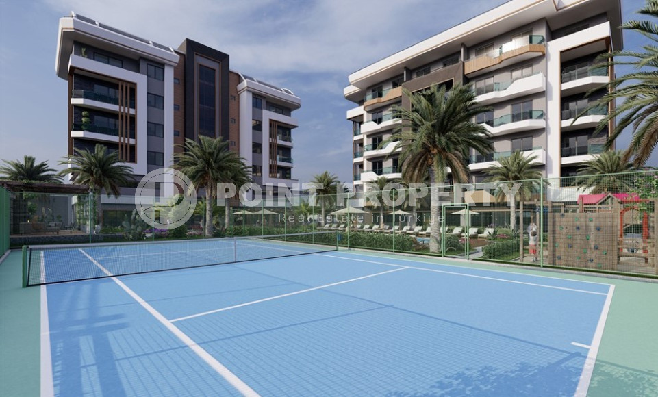 К продаже представлены комфортные апартаменты, начиная от уютно спланированных 1+1 до просторных дуплексов 3+1, в новейшем комплексе Окурджалара в 300 метрах от моря.-id-1051-фото-3