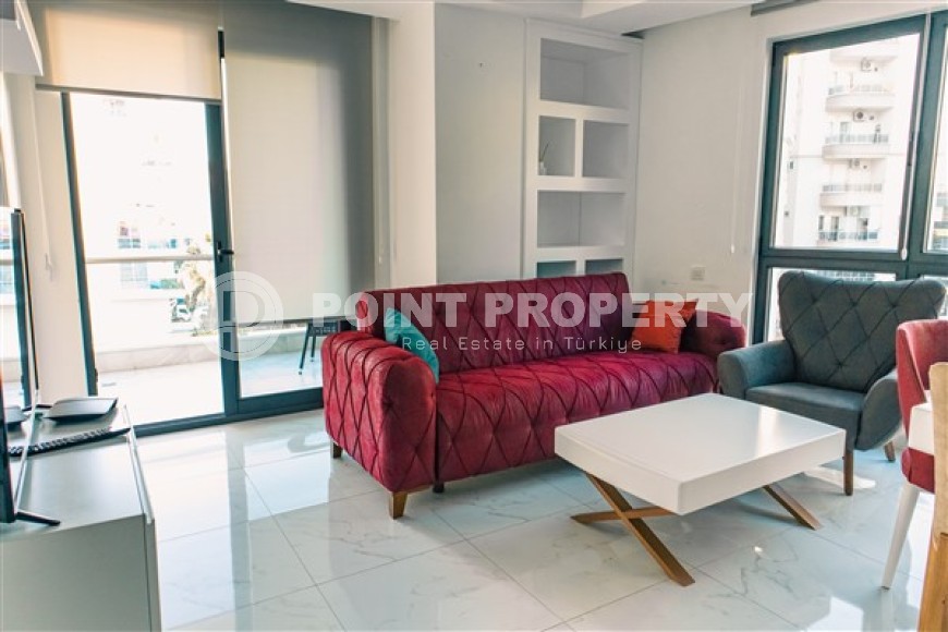 Удобные трёхкомнатные апартаменты 100 м2 с балконом, центр Аланьи-id-4839-фото-3