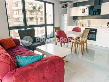 Удобные трёхкомнатные апартаменты 100 м2 с балконом, центр Аланьи-id-4839-фото-4