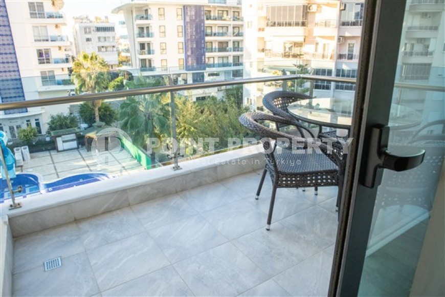 Удобные трёхкомнатные апартаменты 100 м2 с балконом, центр Аланьи-id-4839-фото-11