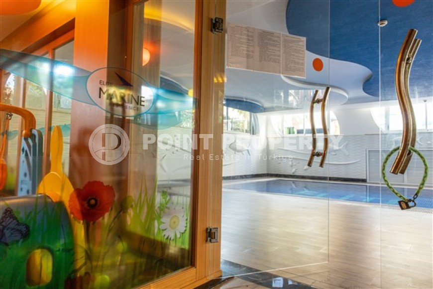 Удобные трёхкомнатные апартаменты 100 м2 с балконом, центр Аланьи-id-4839-фото-15