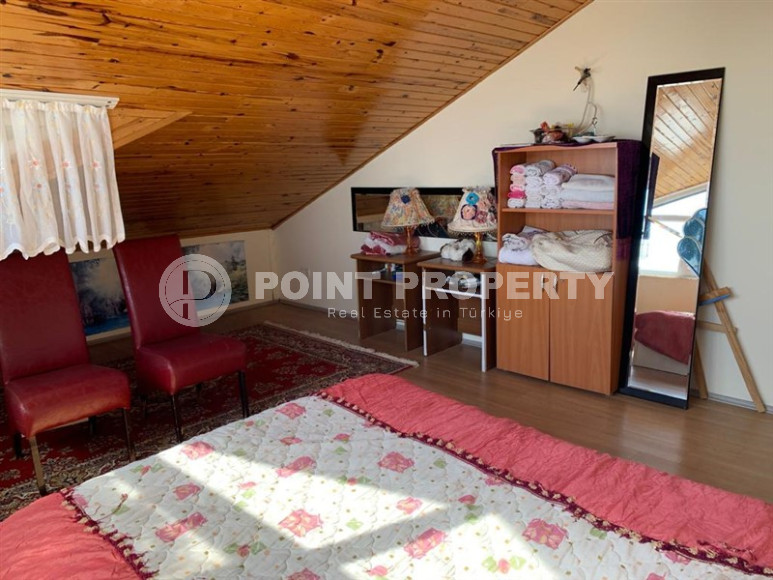 Furnished private villa 6+1, 290m² in the mountainous area of the center of Alanya Buykhasbahce.-id-1395-photo-22