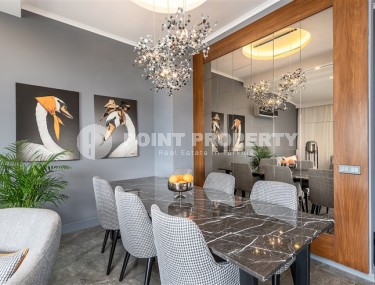 Luxurious duplex apartment with panoramic views of the sea and Alanya fortress, 500 meters from the beach-id-4842-photo-5